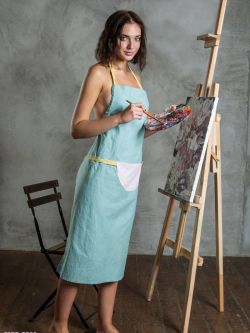 充满表现欲的女画家Oxana,逢田美波人体艺术